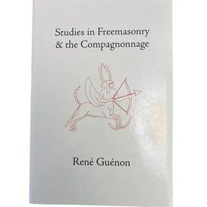 Studies in Freemasonry & the Compagnonnage Rene Guenon Hardback Book EUC